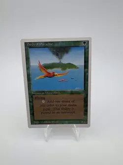 Wizards Magic: The Gathering Birds of Paradise Revised Rare Green English - Image 1