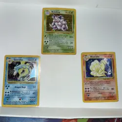 Pokemon TCG vintage holo lot of 3 - all hp - 6/102 - 12/102 - 11/102 - Image 3