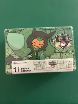 Pokemon Center NAIC 2025 Pokemon International Exclusive Ogerpon Double Deck Box - Image 1