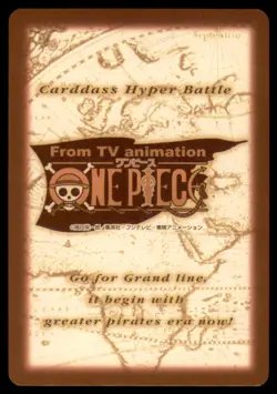 2001 One Piece Carddass Hyper Battle Mr. 2 Japan #S124 RC - Image 2