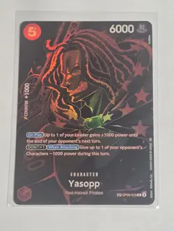 Yasopp (SP) OP09-013 Rare Legacy of the Master NM - Image 1