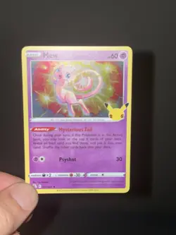 (x2) Pokemon TCG Mew 011/025 Holo Rare Celebrations NM - Image 3