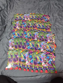 Lot Of 50 Pokemon TCG: Mega Evolution Phantasmal Flames Sleeved Booster Packs - Image 2