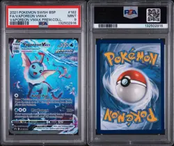 Pokemon | Vaporeon VMAX | SWSH 182 | Premium Collection | PSA 9 - Image 3