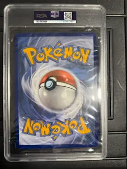 Pokemon Celebrations Collection JUMBO Vaporeon Vmax #SWSH182 Promo Card PSA 9 - Image 2