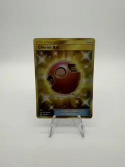 Pokemon TCG Cherish Ball Secret Rare Holo Unified Minds 250/236 NM - Image 1