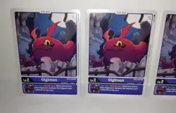 Digimon TCG - Uncommon - Gigimon - BT5-006U - Purple Card Playset! - Image 2