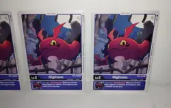 Digimon TCG - Uncommon - Gigimon - BT5-006U - Purple Card Playset! - Image 3