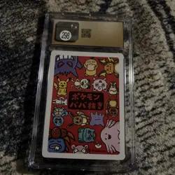 Eevee Old Maid CGC Pristine 10 Japanese 2019 Graded Pokemon Playing Card Slab - Image 2