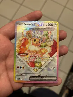 Pokemon Eevee EX 174 Prismatic Evolutions Holo Promo Card Mint Condition - Image 1
