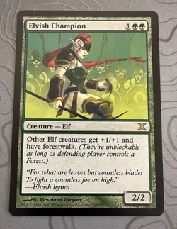 Elvish Champion -- MTG card - Image 1