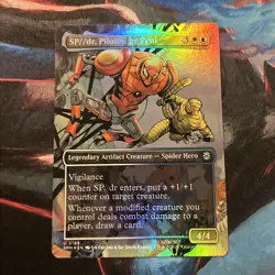 SP/dr, Piloted by Peni (Borderless) -Foil Near Mint MTG Marvel's Spider-Man - Image 1