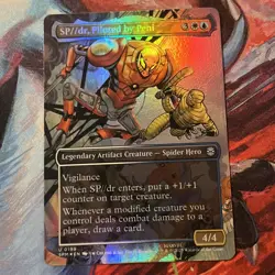 SP/dr, Piloted by Peni (Borderless) -Foil Near Mint MTG Marvel's Spider-Man - Image 3