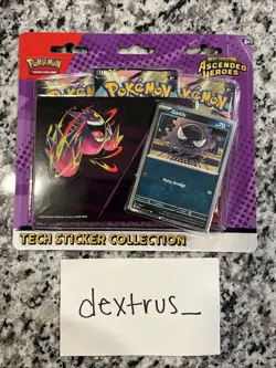 2x Ascended Heroes Tech Sticker Collection - Pokemon TCG 2026 Factory Sealed - Image 2