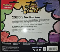 Pokemon TCG Ascended Heroes Tech Sticker Collection Charmander |BRAND NEW SEALED - Image 2