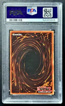 2002 Yugioh Collector's Tins BLUE-EYES WHITE DRAGON BPT-003 Secret Rare PSA 7 - Image 2