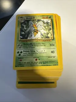 Near Complete Base Set 17-102 Rare Commons And Uncommons Non Holo Pokemon X3 - Image 2