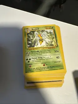 Near Complete Base Set 17-102 Rare Commons And Uncommons Non Holo Pokemon X3 - Image 3