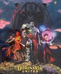 Magic The Gathering Dominaria United Foil Promotional Poster - Image 1