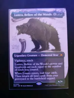 MTG Lumra, Bellow of the Woods, Borderless - Image 1