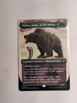 Lumra, Bellow of the Woods (Borderless) (0293) Bloomburrow Regular - Image 1