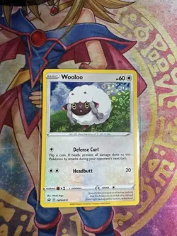 Wooloo Holo NM SWSH011 General Mills Promo Black Star Pokemon Card FREE SHIPN - Image 1