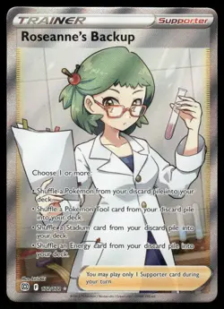 Pokemon Cards Roseanne's Backup 172/172 Brilliant Stars Rare Ultra NM - Image 1