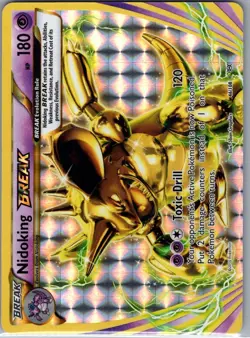 Nidoking BREAK 46/108 XY - Evolutions - Pokemon Card - NM - Image 1