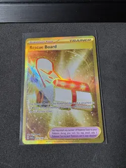 Rescue Board 225/167 Hyper Rare: Twilight Masquerade Pokemon TCG Near Mint - Image 1