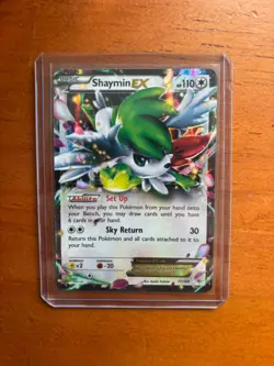 Shaymin EX 77/108 World Championships 2015 XY Promo Ultra Rare Pokemon TCG - Image 1