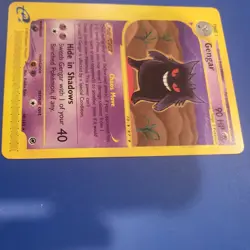 Pokemon Gengar Expedition Non-Holo Rare 48/165 - Image 3