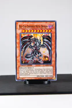 Yugioh Red-Eyes Darkness Metal Dragon ABPF-ENSE2 Super Rare Limited Edition LP - Image 1