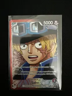 One Piece TCG Sabo Alternate Art Leader OP13 Carrying On His Will (ENG) - Image 1
