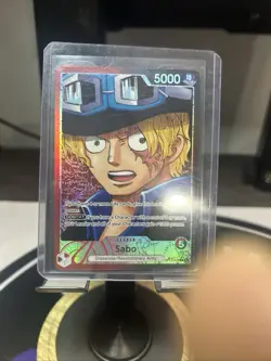 One Piece TCG Sabo Alternate Art Leader OP13 Carrying On His Will (ENG) - Image 1
