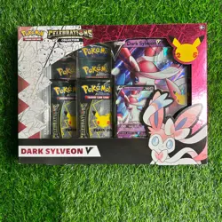 Pokemon Celebrations Dark Sylveon V Collection Box Sealed - Evolving Skies - Image 1