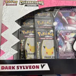 NEW-Pokemon Celebrations Dark Sylveon V Collection Box- SEALED- Evolving Skies-1 - Image 2