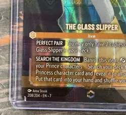 Disney Lorcana - Archazia's Island - The Glass Slipper 208/204 Enchanted - Image 2