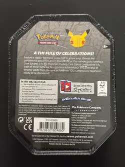 Pokemon 2021 Sword & Shield Celebrations Lance's Charizard V Tin Factory Sealed - Image 2