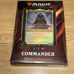 Magic: the Gathering Commander 2019 Mystic Intellect Deck Card Game 630509892594 - Image 1