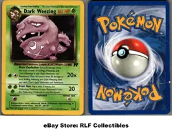 2000 Pokemon, Team Rocket, #31/82 Dark Weezing, Rare (b) - Image 1