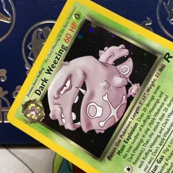 Dark Weezing Holo Team Rocket Base Set Pokemon Card 14/82 Near Mint NM MINT - Image 3