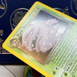 Dark Weezing Holo Team Rocket Base Set Pokemon Card 14/82 Near Mint NM MINT - Image 5