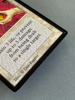 Healing Salve MTG Limited Edition Beta-Lightly Played Excellent-Vintage Magic - Image 4