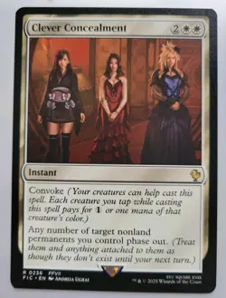 MTG - Final Fantasy: Clever Concealment (0236) - Rare - Near Mint - Image 1