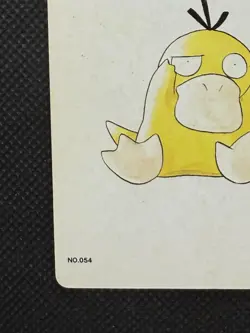 Pokemon Psyduck 5 of Spades Gold Deck Ho-oh Playing Card Poker Nintendo VG - Image 5