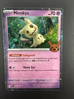 Mimikyu - 037/091 - Cosmos Holo - Promo - Trick or Trade - Pokemon - NM/M - Image 1