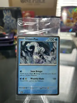 ***SEALED*** Pokemon Paradox Rift: Chien-Pao 057/182 Cosmos Holo - Image 1