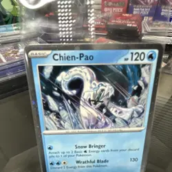 ***SEALED*** Pokemon Paradox Rift: Chien-Pao 057/182 Cosmos Holo - Image 3