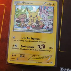 Pokemon TCG Pikachu XY95 Promo Sylveon Chespin 23 - Image 3