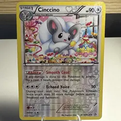 2013 Pokemon Cinccino RC19/RC25 Legendary Treasures: Radiant Collection Holo NM - Image 1
